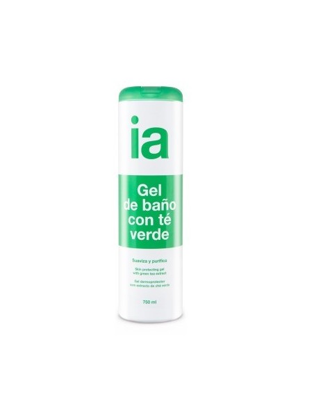 INTERAPOTHEK GEL DE BAÑO Y DUCHA TE VERDE  1 ENVASE 750 ML