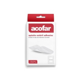 APOSITO ESTERIL TEJIDO SIN TEJER ADHESIVO ACOFAR 10 APOSITOS 7,2 CM X 5 CM