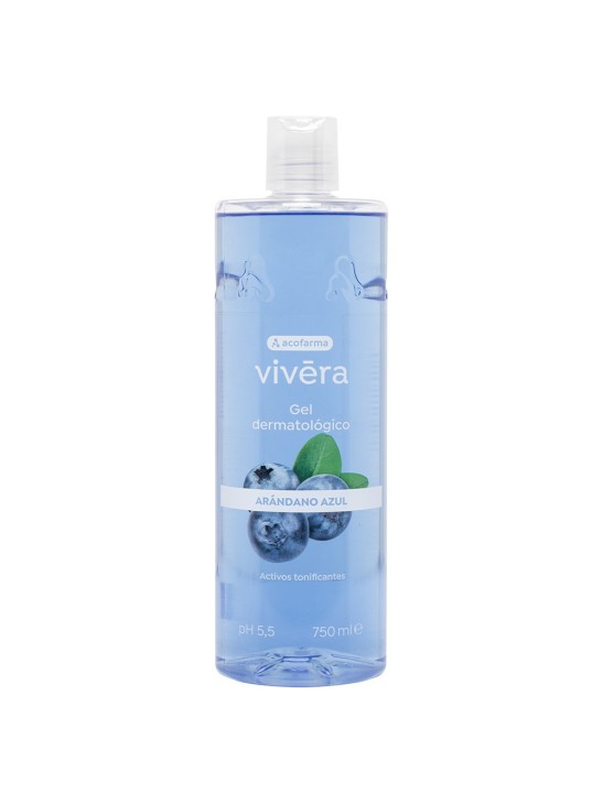 ACOFARMA VIVERA GEL DERMATOLOGICO  1 ENVASE 750 ML ARANDANO AZUL