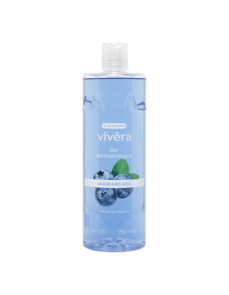 ACOFARMA VIVERA GEL DERMATOLOGICO  1 ENVASE 750 ML ARANDANO AZUL