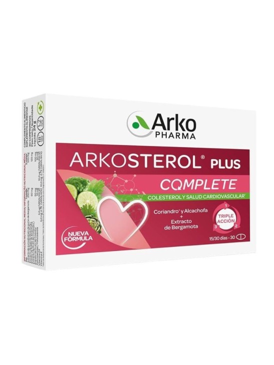 ARKOSTEROL PLUS COMPLETE  30 COMPRIMIDOS