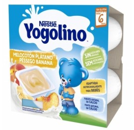 NESTLE YOGOLINO SIN AZUCARES AÑADIDOS  1 BOLSA 100 G SABOR PLATANO