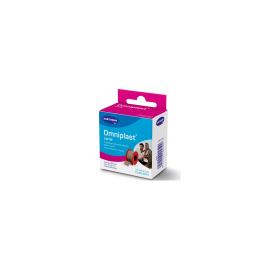 ESPARADRAPO HIPOALERGICO OMNIPLAST TEJIDO RESISTENTE 1 UNIDAD 5 M X 2,5 CM