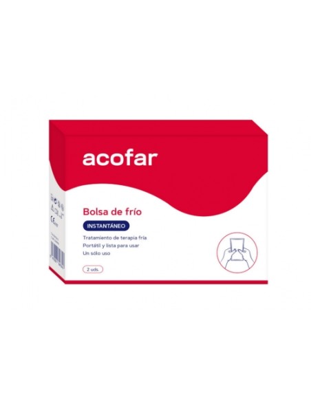 ACOFARS BOLSA DE FRIO INSTANTANEO  2 UNIDADES