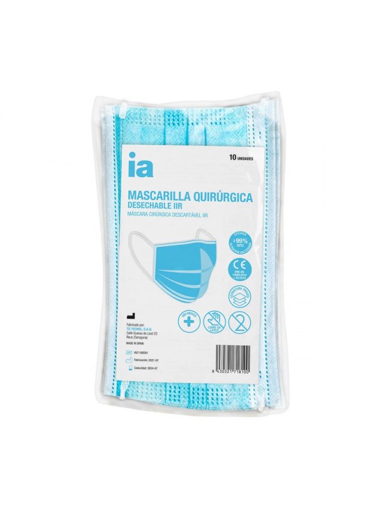 INTERAPOTHEK MASCARILLA 10LAVADOS ESTRELLAS