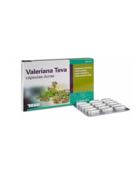 VALERIANA TEVA  60 CAPSULAS DURAS