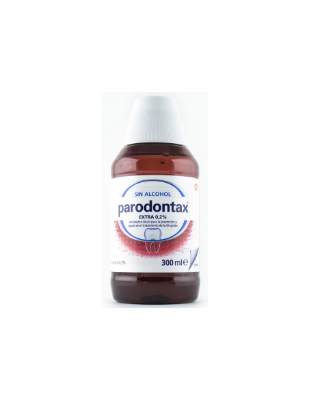 PARODONTAX EXTRA COLUTORIO SIN ALCOHOL DIGLUCONATO DE CLORHEXIDINA AL 0.2% 1 ENVASE 300 ML