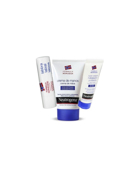 NEUTROGENA VAN GOGH CREMA MANOS CONCENTRADA+ STICK LABIAL SPF 20  1 ENVASE 50 ML + 1 ENVASE 4,8