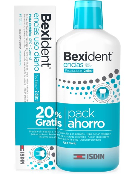 BEXIDENT ENCIAS USO DIARIO COLUTORIO TRICLOSAN 1 ENVASE 500 ML