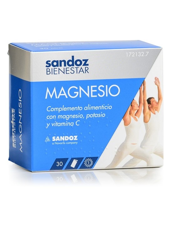 SANDOZ BIENESTAR MAGNESIO  30 SOBRES