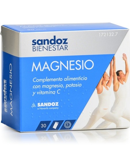 SANDOZ BIENESTAR MAGNESIO  30 SOBRES