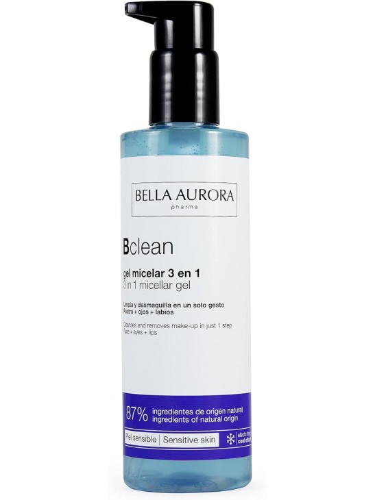 BELLA AURORA BCLEAN SOLUCION MICELAR 3 EN 1  1 ENVASE 200 ML