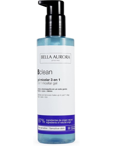 BELLA AURORA BCLEAN SOLUCION MICELAR 3 EN 1  1 ENVASE 200 ML