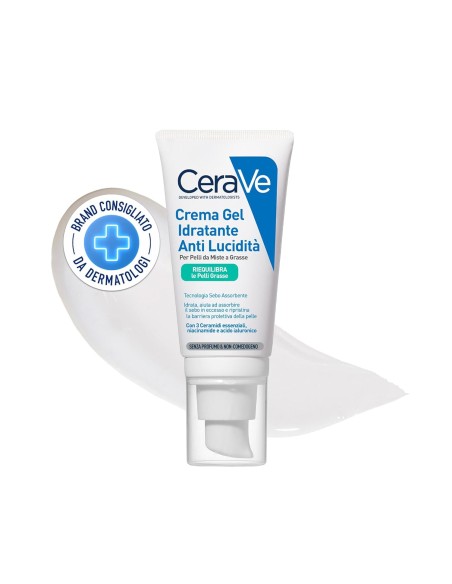 CERAVE OIL CONTROL GEL CREMA HIDRATANTE  1 ENVASE 52 ML DOSIFICACOR