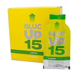 GLUC UP 15 FAES FARMA  20 STICKS SABOR LIMON