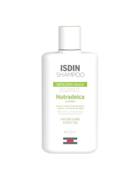 ISDIN SHAMPOO ANTICASPA NUTRADEICA GRASA  1 ENVASE 200 ML