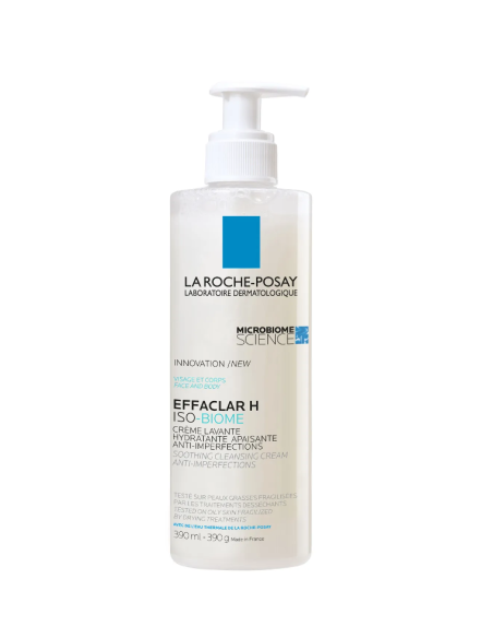 EFFACLAR H ISOBIOME CREMA LAVANT  1 ENVASE 400 ML