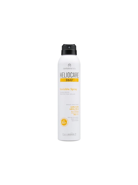 HELIOCARE 360º SPF 50+ INVISIBLE SPRAY PROTECTOR SOLAR 1 ENVASE 200 ML