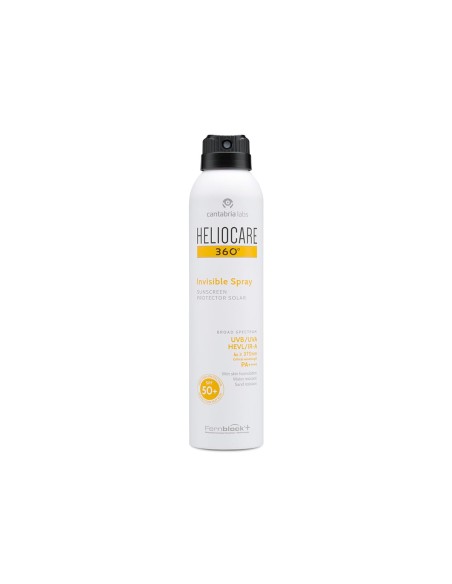 HELIOCARE 360º SPF 50+ INVISIBLE SPRAY PROTECTOR SOLAR 1 ENVASE 200 ML