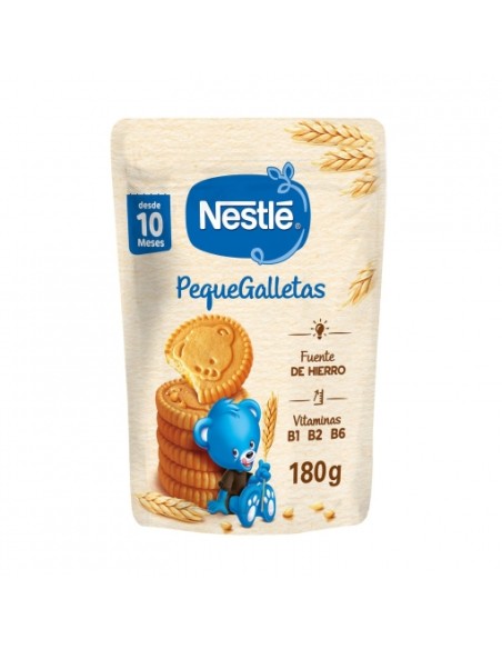NESTLE PEQUEGALLETAS 10 MESES 180G