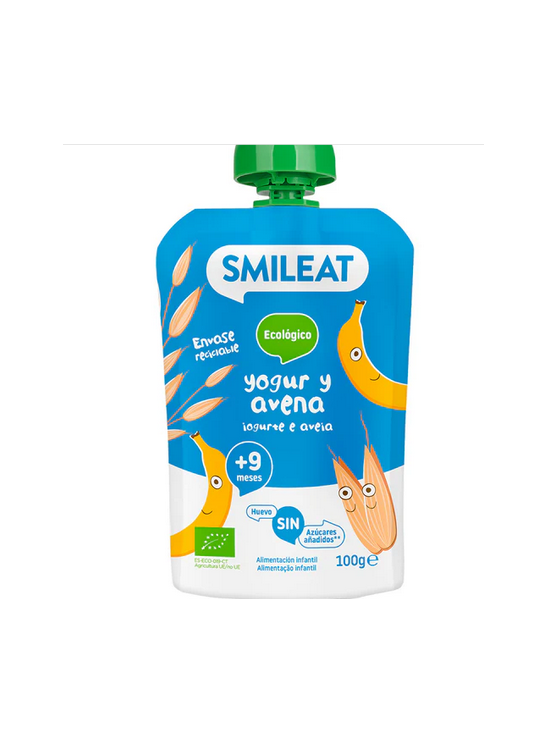 SMILEAT YOGURT Y AVENA 100G