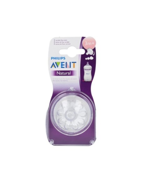 AVENT 2 TETINAS FLUJ VARIABLE 3M+