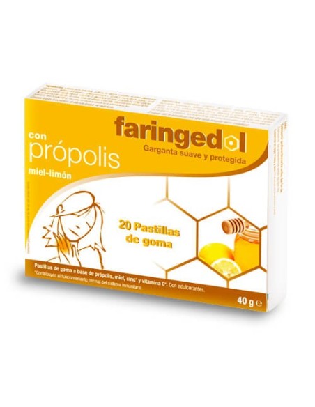 FARINGEDOL MIEL 20 PASTILLAS