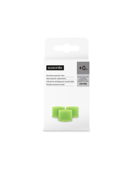 ASPIRADOR NASAL SUAVINEX 10 FILTROS DESECHABLES RECAMBIOS