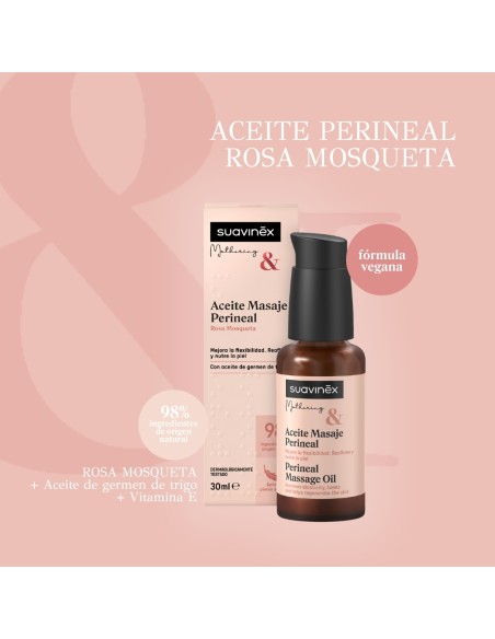 SUAVINEX ACEITE PERINEAL ROSA MOSQUETA