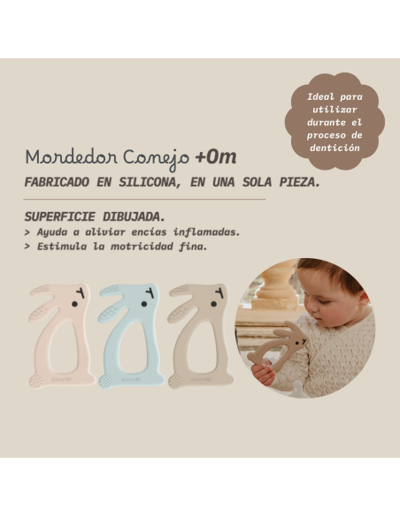 MORDEDOR SILICONA SUAVINEX 1 UNIDAD CONEJO (3)