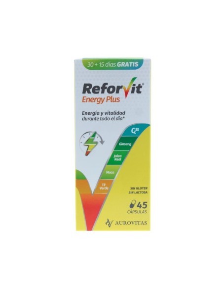 REFORVIT ENERGY PLUS  45 CAPSULAS PACK AHORRO