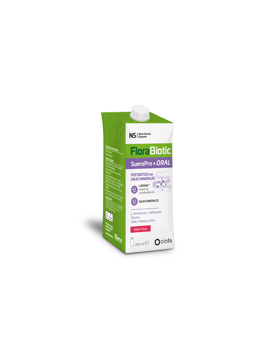 NS FLORABIOTIC SUEROPRO+ ORAL  3 ENVASES 200 ML SABOR FRESA (1)