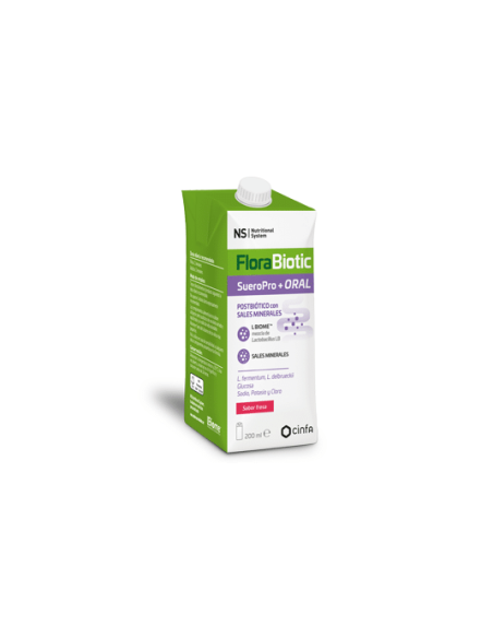 NS FLORABIOTIC SUEROPRO+ ORAL  3 ENVASES 200 ML SABOR FRESA (1)
