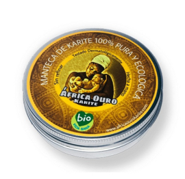 África Ouro Manteca de Karité Pura y Ecológica – 50 ml