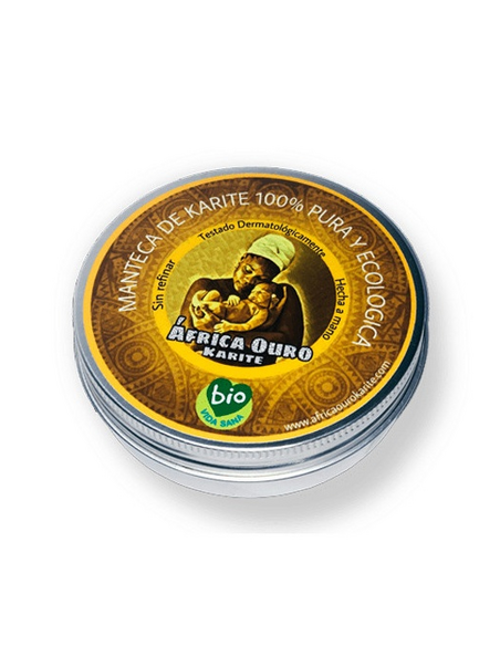 África Ouro Manteca de Karité Pura y Ecológica – 50 ml