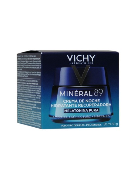 Vichy Crema Noche Hidratante Melatonina Pura 50 ml
