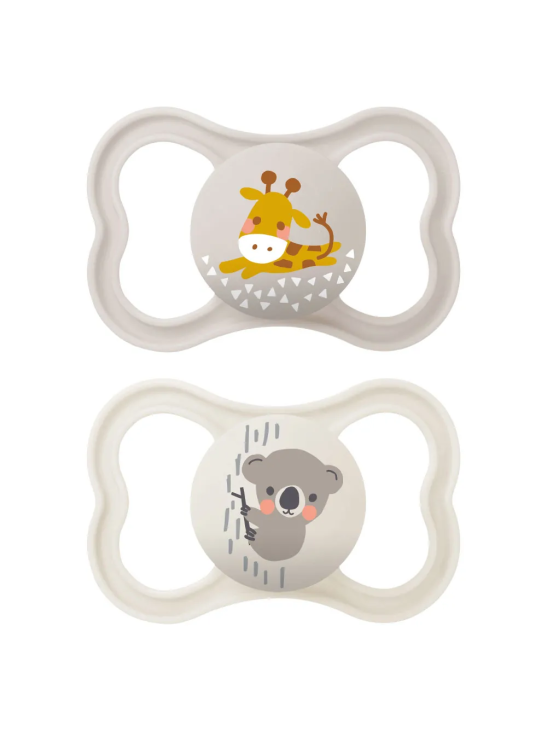 MAM Air Chupete Silicona Simétrica +16 Meses Pack Doble