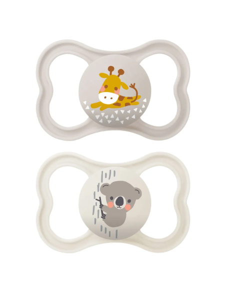 MAM Air Chupete Silicona Simétrica +16 Meses Pack Doble