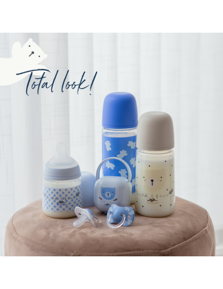 Suavinex Biberón con Tetina Silicona Fisiológica Flujo L – 360 ml (1)