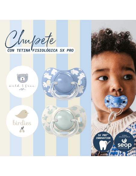 Suavinex Chupete Silicona Fisiológico +18 Meses 2 Unidades (4)