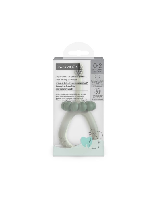 Suavinex Cepillo Dental Infantil Aprendizaje Baby 0-2 Años
