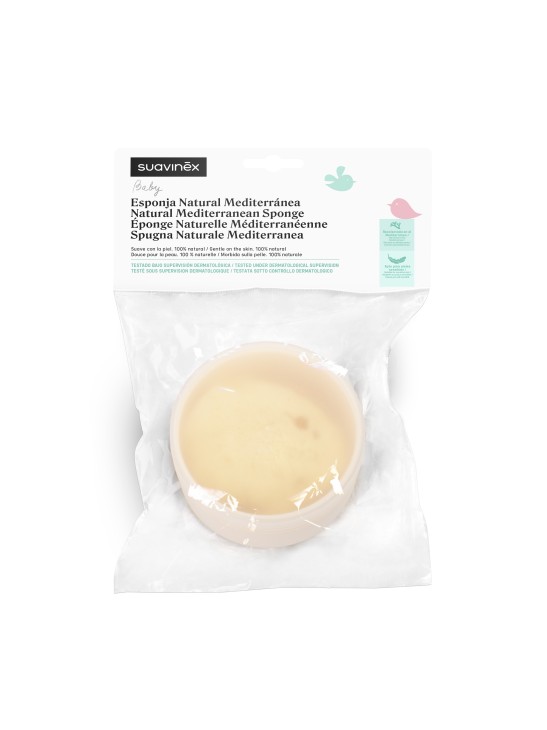 Suavinex Esponja Baño Canastilla Premium Natural
