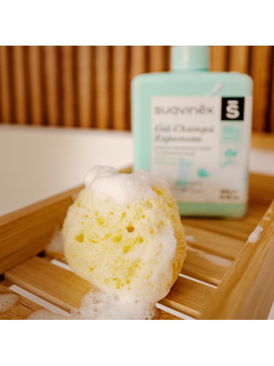 Suavinex Esponja Baño Canastilla Premium Natural