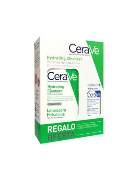 CeraVe Pack Limpiadora Hidratante + Loción Hidratante Rostro
