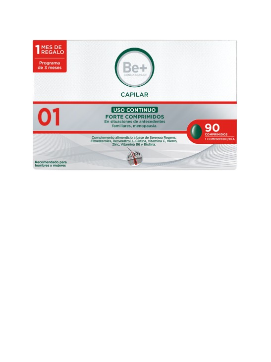 Be+ Med Capilar Uso Continuo Forte 90 comprimidos