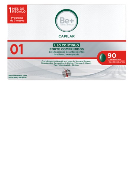 Be+ Med Capilar Uso Continuo Forte 90 comprimidos