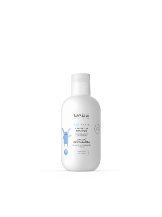 Babé Pediatric Champú Costra Láctea 200 ml | Higiene suave del cuero cabelludo del bebé