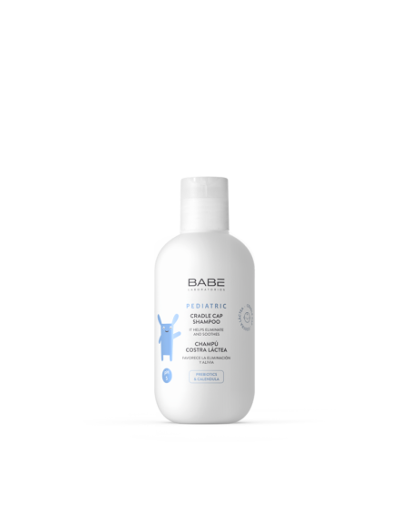 Babé Pediatric Champú Costra Láctea 200 ml | Higiene suave del cuero cabelludo del bebé