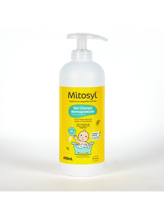 Mitosyl Gel Champú Dermoprotector 490 ml | Higiene suave diaria
