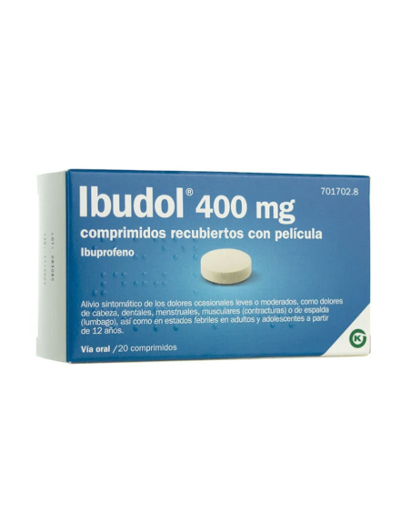 Ibudol 400 mg comprimidos recubiertos con pelicula efg